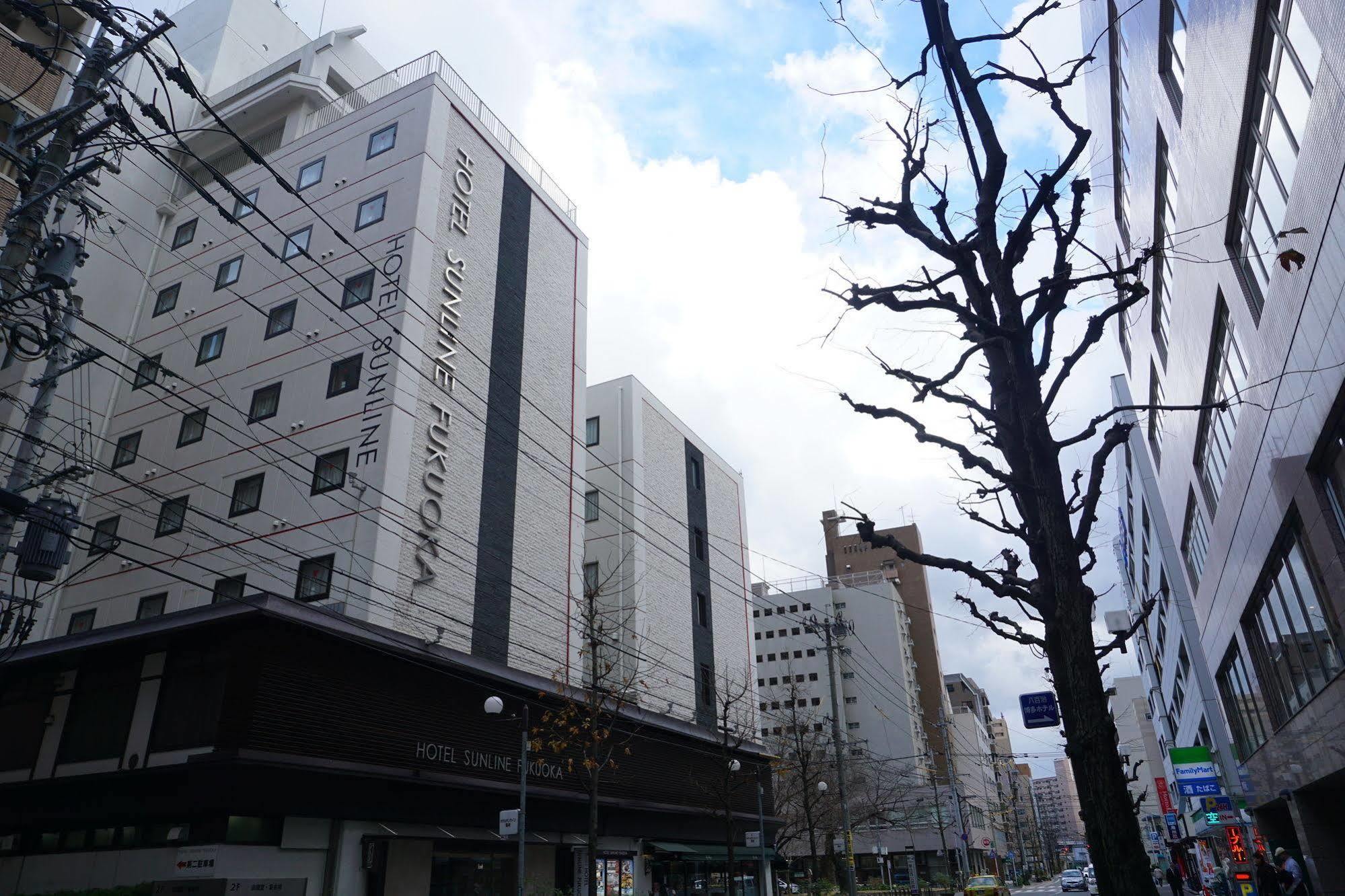 Hotel Sunline Fukuoka Hakata Ekimae ภายนอก รูปภาพ
